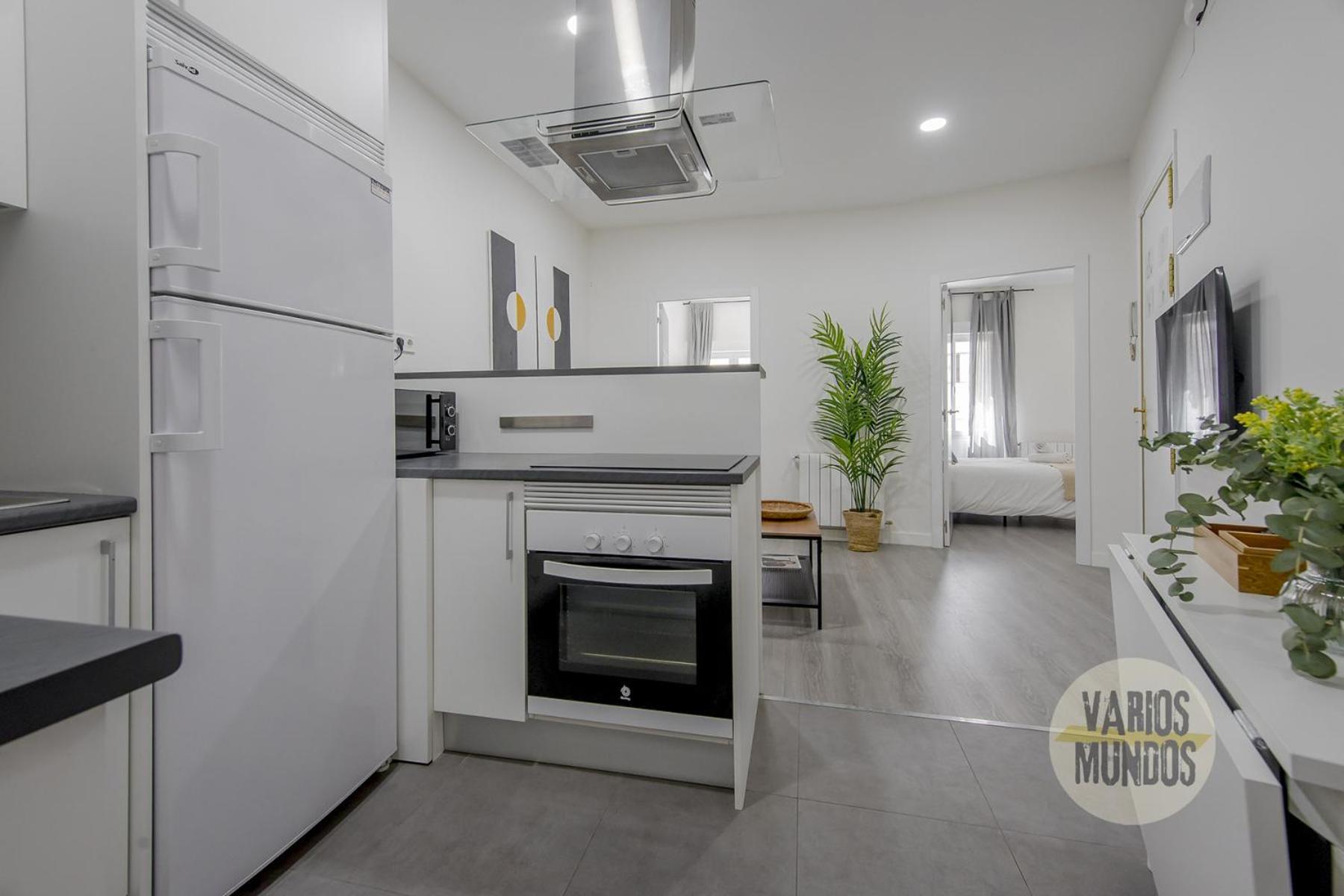 Excuisite New Apt En Gran Via Para 5Pax E2 马德里 外观 照片